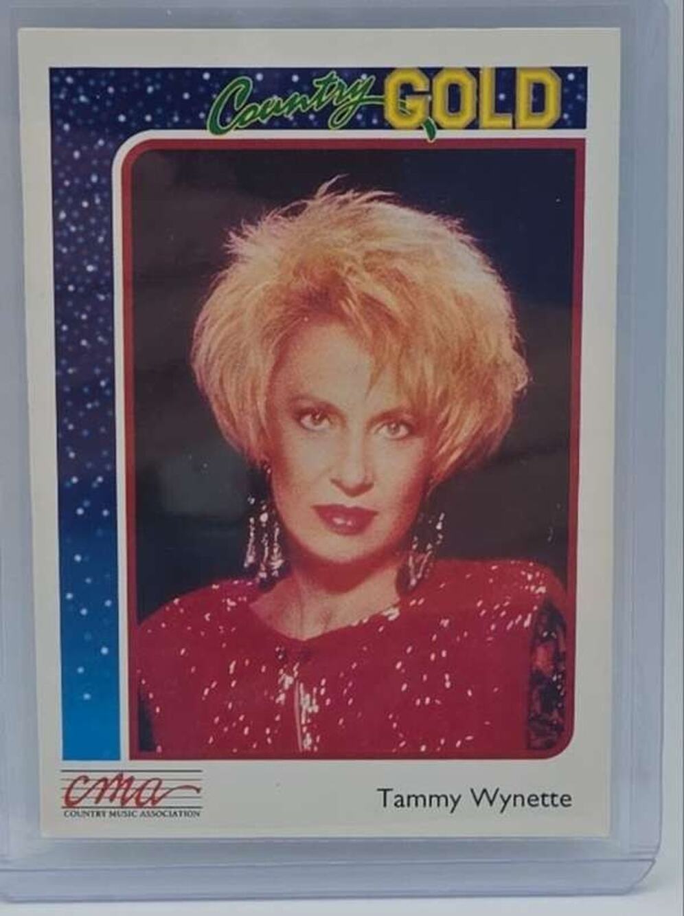 1992 Sterling Country Gold #63 Tammy Wynette Card